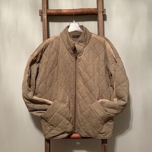 Bagatelle Collection Grey-green Quilted Jacket, women’s L/XL